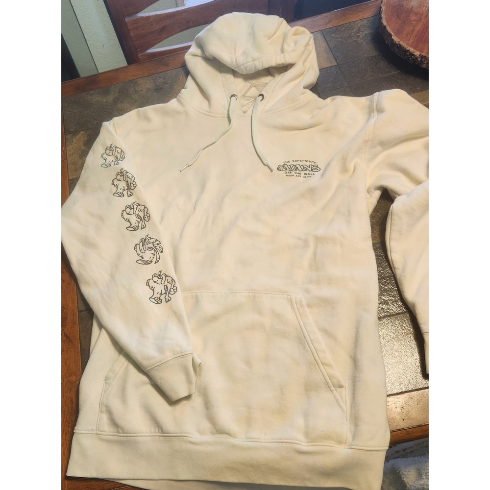 VANS The Experience Off The Wall‎ Keep Art Alive Tie Dye Hooded Sweatshirt XL - Picture 7 of 14